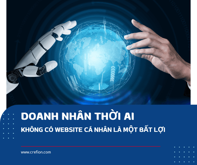 Tại sao doanh nhân thời AI nên có một website cá nhân?